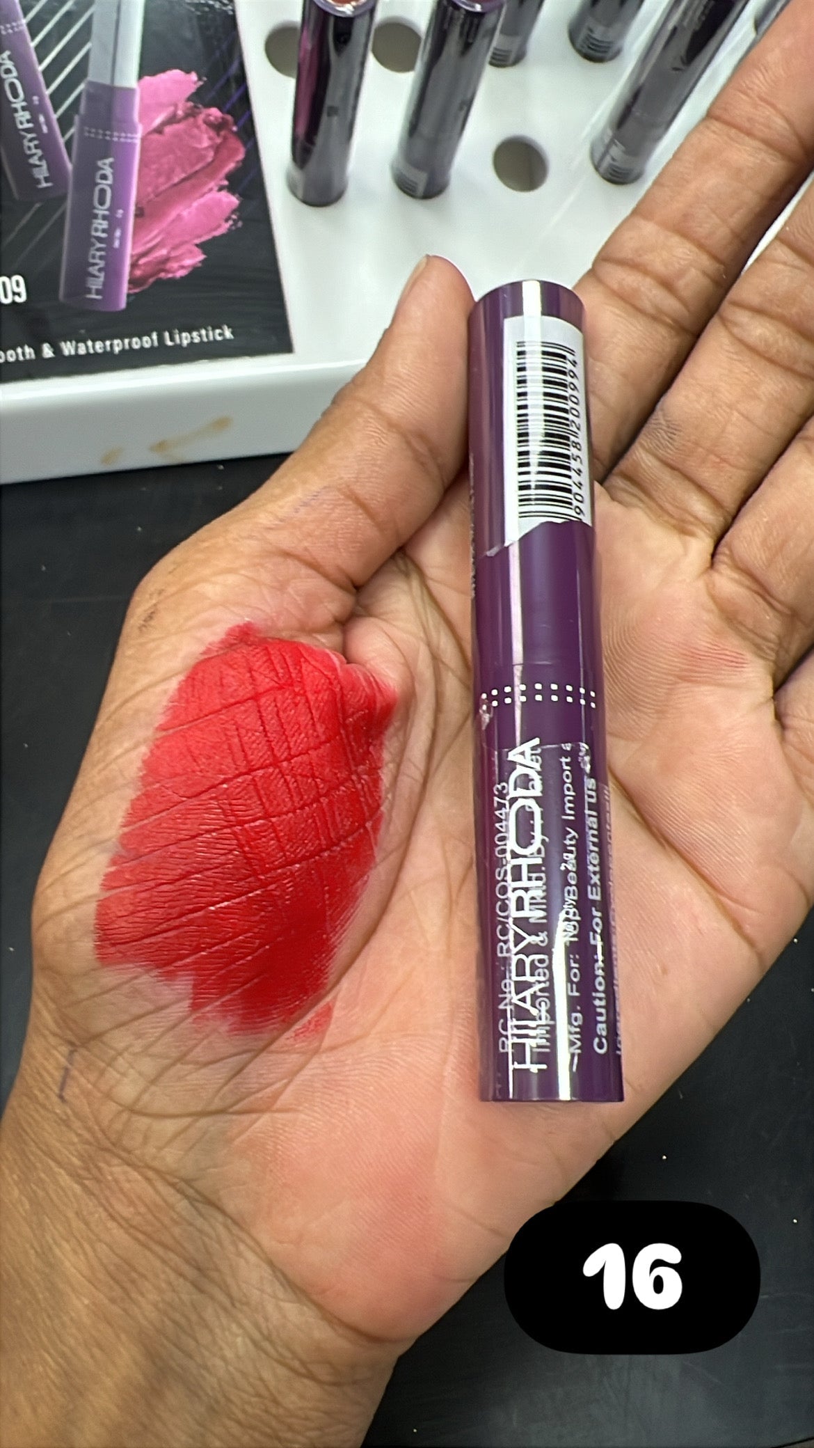 HR NON TRANSFER BULLET LIPSTICK