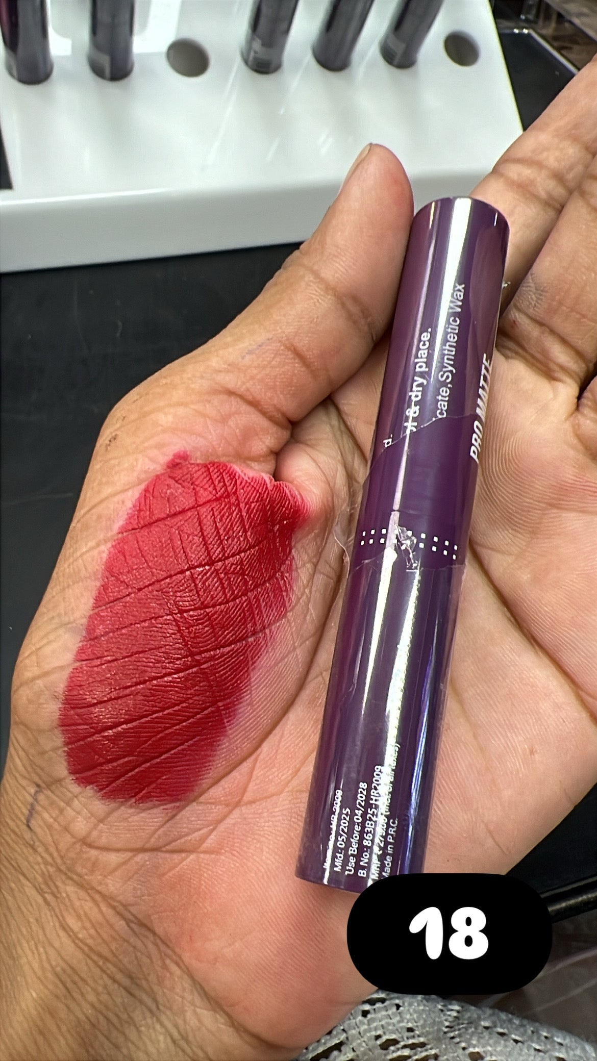 HR NON TRANSFER BULLET LIPSTICK