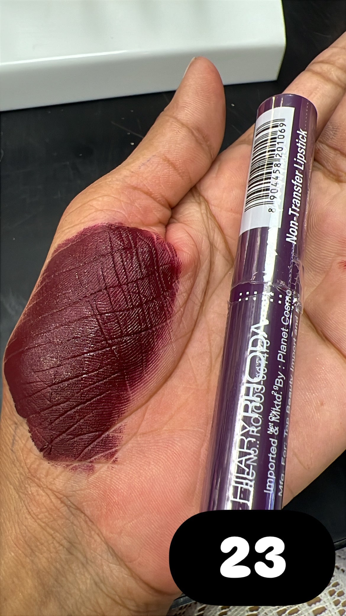 HR NON TRANSFER BULLET LIPSTICK